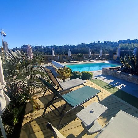 Cote Et Mer - Appartement Haut Standing Dans Villa Avec Piscine Et Vue Mer Taglio-Isolaccio Exterior photo